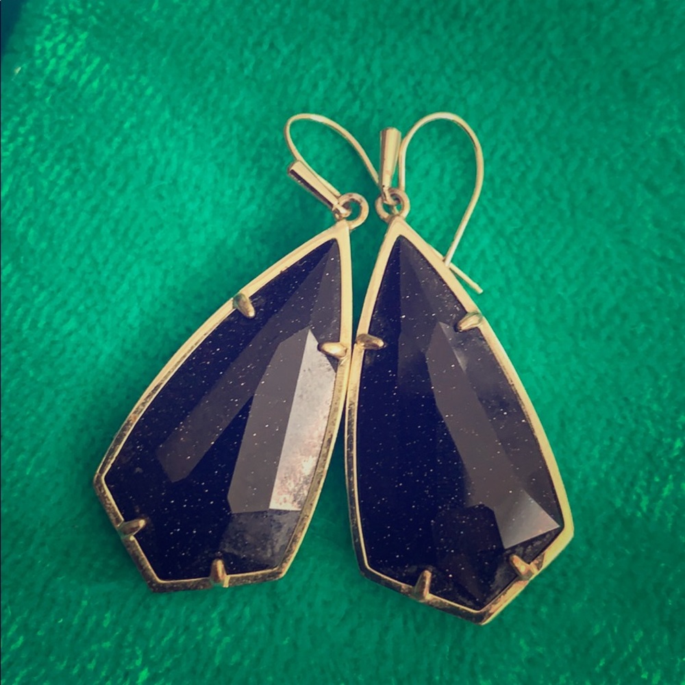 Kendra Scott Navy Earrings